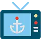 Maritime and shipping channels Hamburg