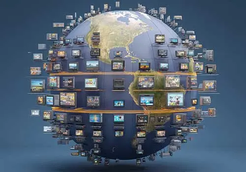 IPTV Germany Channel Selection Interface with 20,000+ Channels